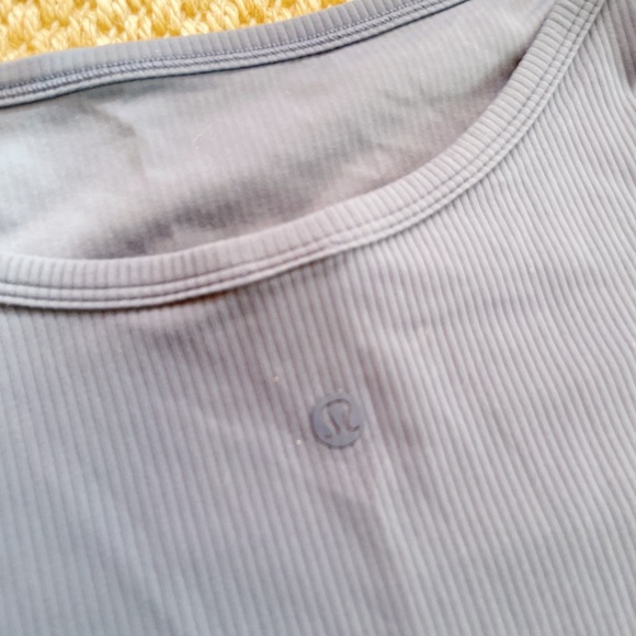 NWOT Lululemon all aligned ribbed mini dress mini dress 6 women’s - Picture 4 of 5